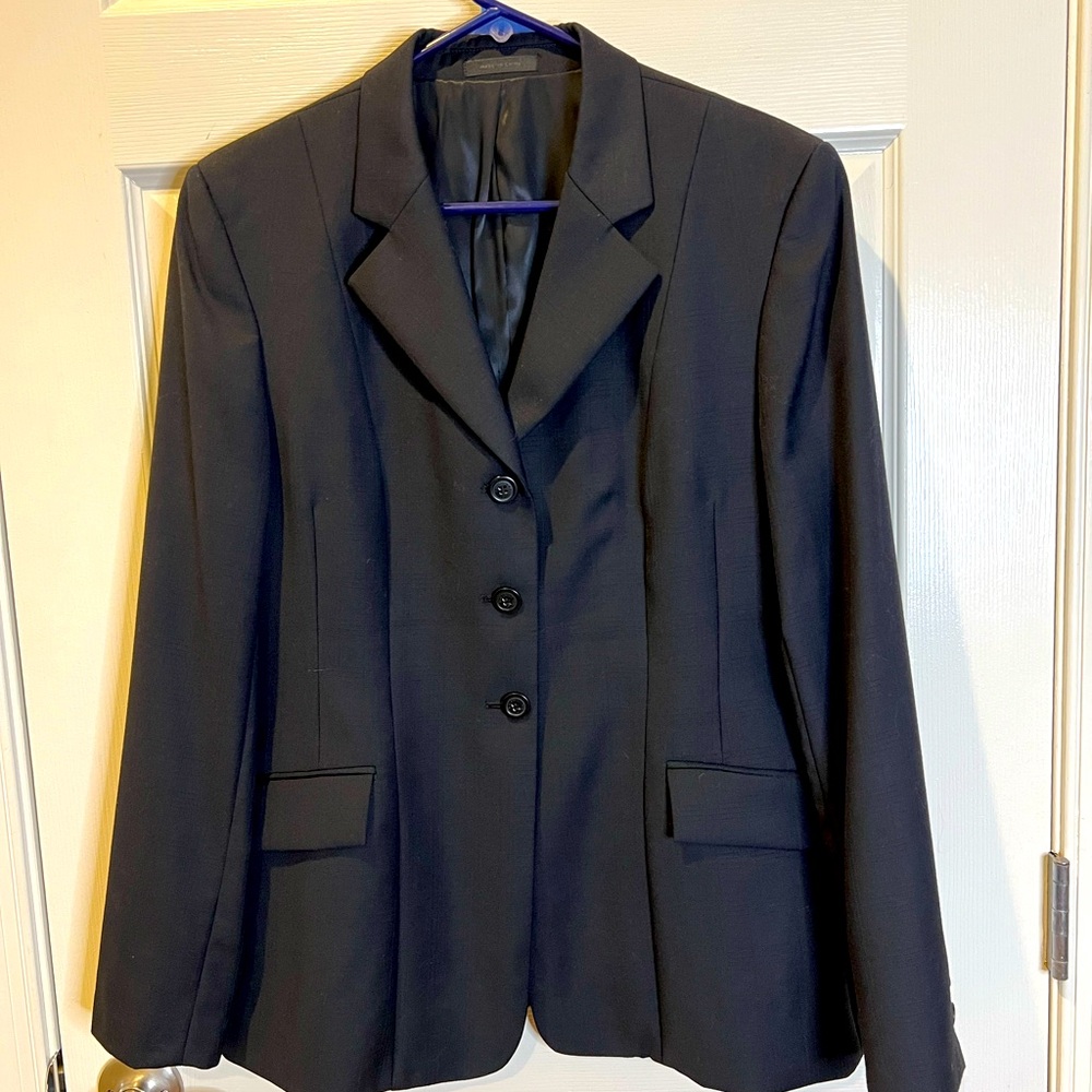 SOLD Bit Of Heaven Ladies Show Coat Jacket In Black SIZE 8R